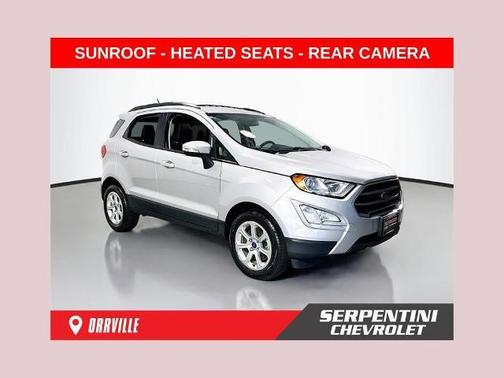 Silver Metallic 2019 Ford EcoSport SE