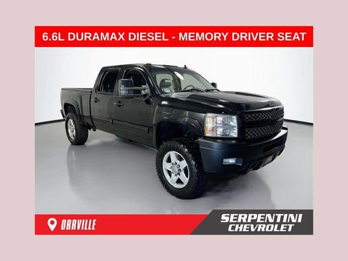 Black 2014 Chevrolet Silverado 2500 LTZ