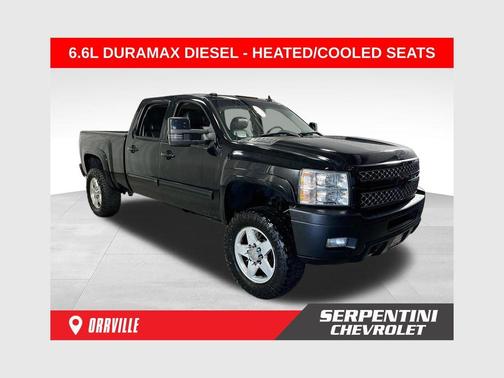Black 2014 Chevrolet Silverado 2500 LTZ