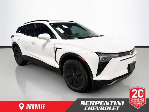 Summit White 2026 Chevrolet Blazer EV LT
