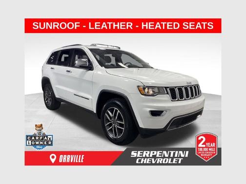 Bright White Clearcoat 2021 Jeep Grand Cherokee Limited