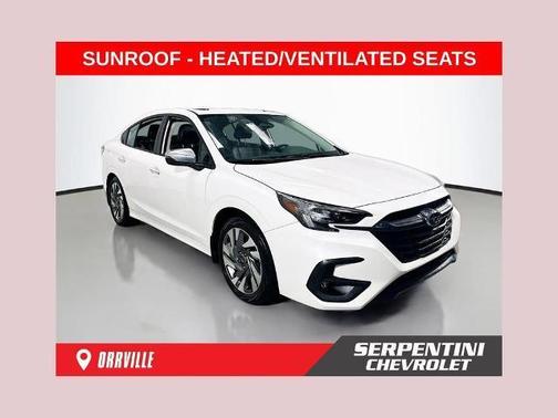 Crystal White Pearl 2025 Subaru Legacy Touring XT