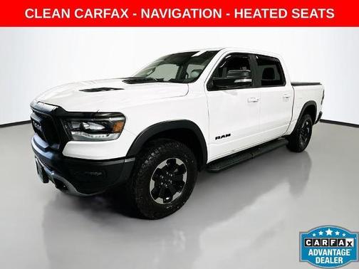 Bright White Clearcoat 2021 RAM 1500 Rebel