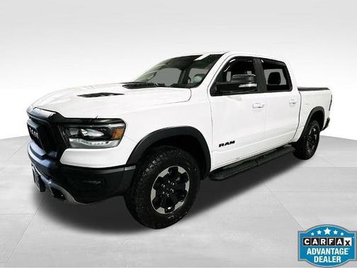 Bright White Clearcoat 2021 RAM 1500 Rebel