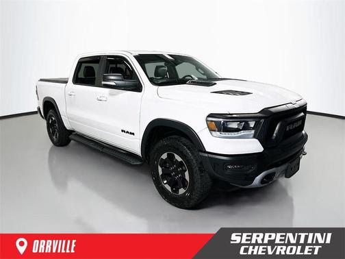 Bright White Clearcoat 2021 RAM 1500 Rebel