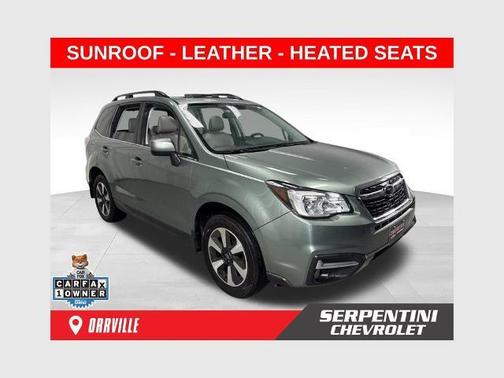 Jasmine Green Metallic 2018 Subaru Forester 2.5i Limited