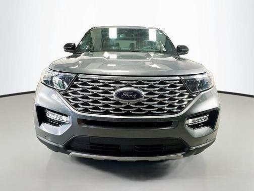 Carbonized Gray Metallic 2021 Ford Explorer Platinum