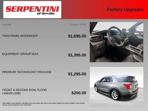 Carbonized Gray Metallic 2021 Ford Explorer Platinum