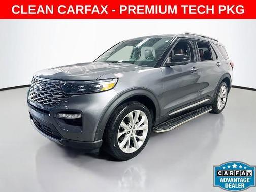 Carbonized Gray Metallic 2021 Ford Explorer Platinum