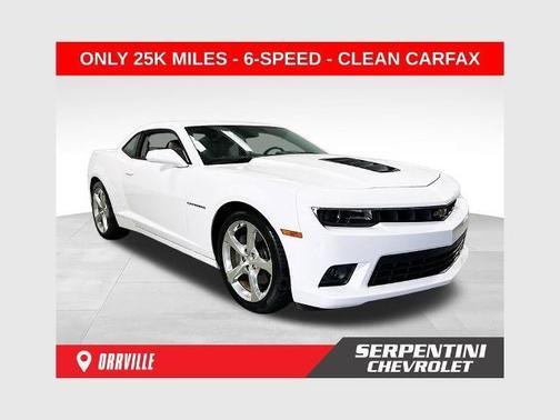 Summit White 2015 Chevrolet Camaro 2SS
