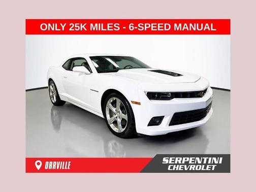 Summit White 2015 Chevrolet Camaro 2SS