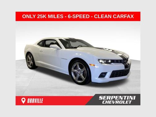 Summit White 2015 Chevrolet Camaro 2SS