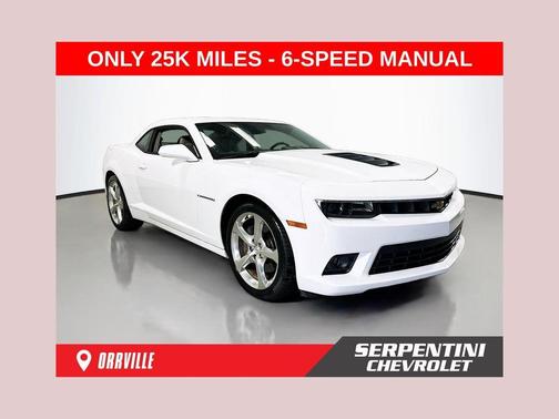 Summit White 2015 Chevrolet Camaro 2SS