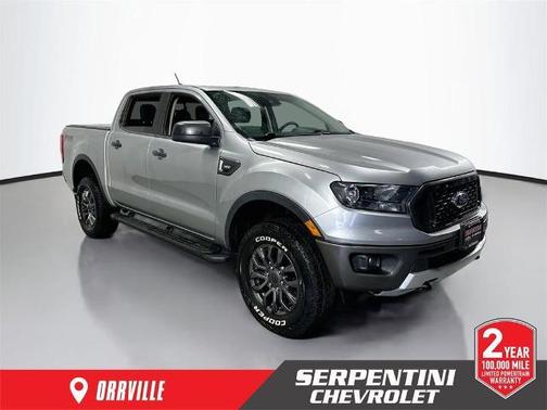 Iconic Silver Metallic 2021 Ford Ranger XLT