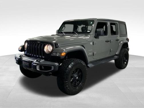 Sting Gray Clearcoat 2020 Jeep Wrangler Unlimited Sahara