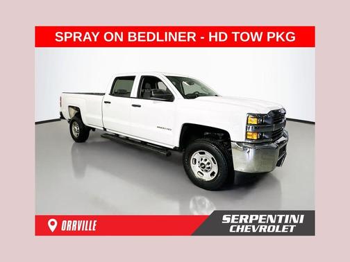 Summit White 2018 Chevrolet Silverado 2500 WT