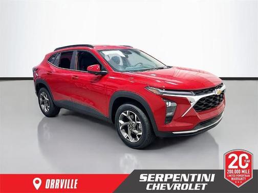 Red 2026 Chevrolet Trax LT