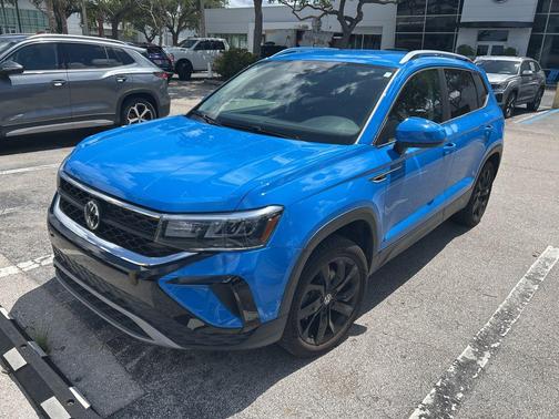 Blue 2023 Volkswagen Taos 1.5T SE