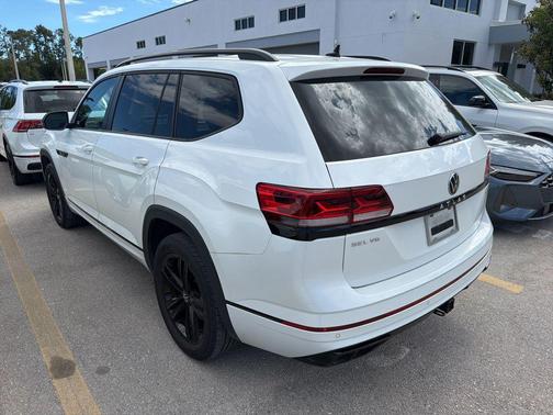 Opal White 2023 Volkswagen Atlas 3.6L SEL