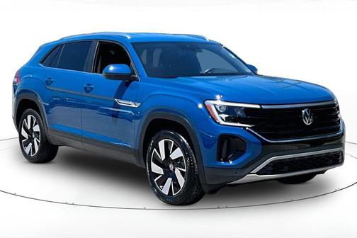 Mountain Lake Blue Metallic 2025 Volkswagen Atlas Cross Sport 2.0T SE w/Technology