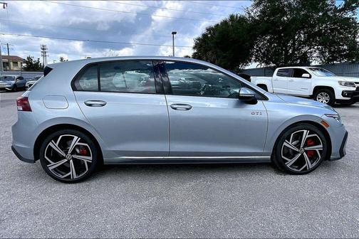 Silver Metallic 2026 Volkswagen Golf GTI 2.0T SE DSG