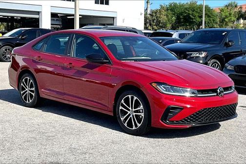Red Metallic 2026 Volkswagen Jetta 1.4T S