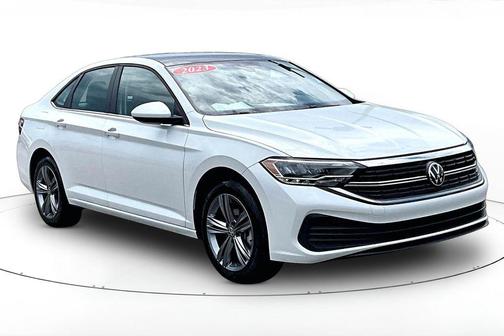 Opal White Pearl 2023 Volkswagen Jetta 1.5T SE