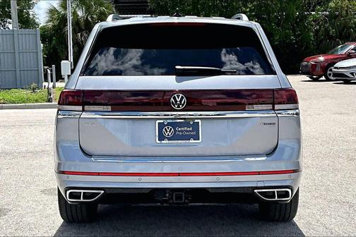 Silver Mist Metallic 2024 Volkswagen Atlas 2.0T SEL Premium R-Line 4MOTION