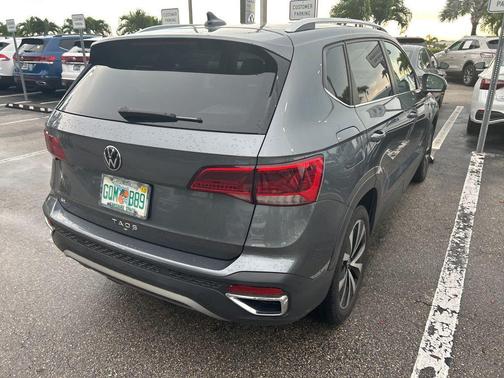 Platinum Gray Metallic 2023 Volkswagen Taos 1.5T SE