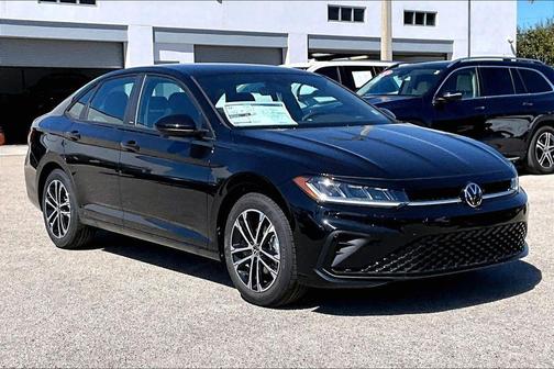 Deep Black Pearl 2026 Volkswagen Jetta 1.4T S