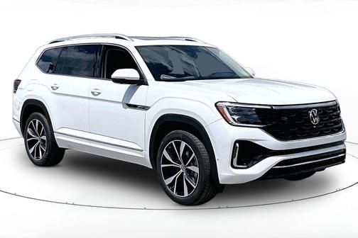 White Pearl 2026 Volkswagen Atlas 2.0T SEL Premium R-Line 4MOTION