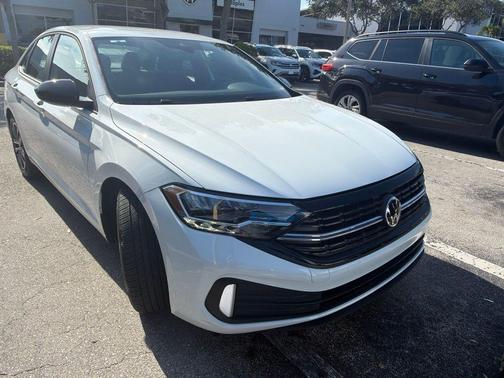 Pure White 2024 Volkswagen Jetta 1.5T Sport