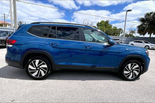 Blue Metallic 2026 Volkswagen Atlas 2.0T SE w/Technology 4MOTION