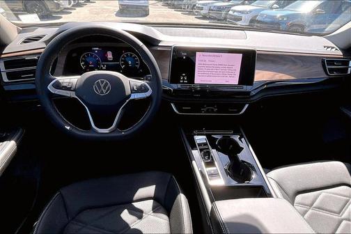 deep black pearl 2026 Volkswagen Atlas 2.0T SE w/Technology