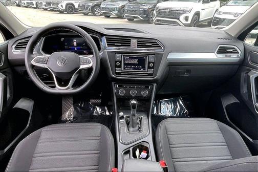 Deep Black Pearl 2023 Volkswagen Tiguan 2.0T S