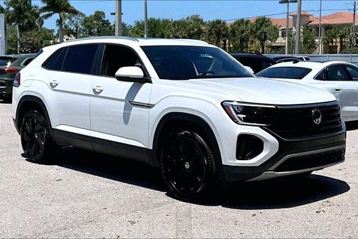 White 2026 Volkswagen Atlas Cross Sport 2.0T SE w/Technology 4MOTION