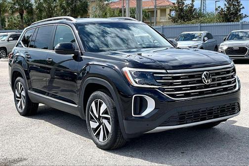 deep black pearl 2026 Volkswagen Atlas 2.0T SEL