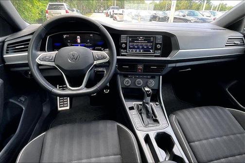 Platinum Gray Metallic 2024 Volkswagen Jetta 1.5T Sport