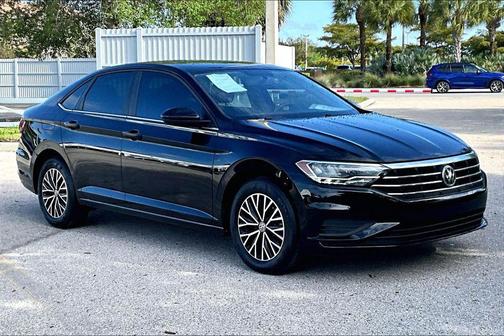 Black 2021 Volkswagen Jetta 1.4T S