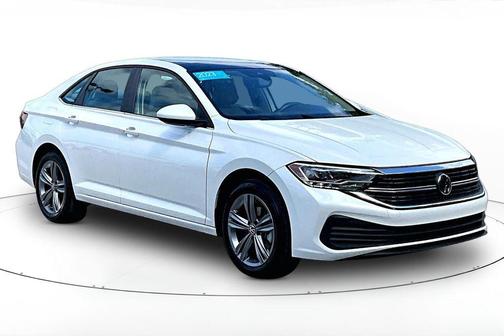 Opal White Pearl 2023 Volkswagen Jetta 1.5T SE