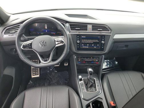 Opal White 2023 Volkswagen Tiguan 2.0T SE R-Line Black