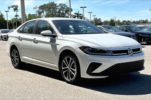 Pure White 2026 Volkswagen Jetta 1.4T S