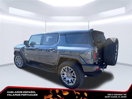 Graphite Blue Metallic 2025 GMC HUMMER EV SUV 3X