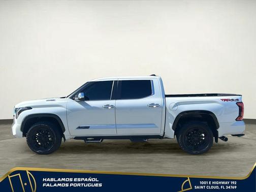 Wind Chill Pearl 2025 Toyota Tundra Hybrid 1794 Edition