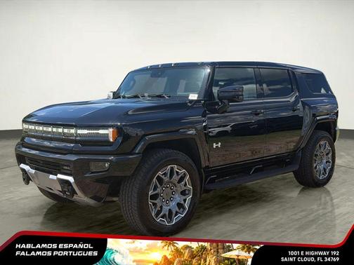 Black 2025 GMC HUMMER EV SUV 3X