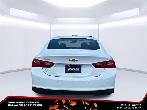 Summit White 2025 Chevrolet Malibu LT