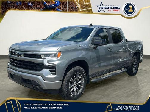Sterling Gray Metallic 2024 Chevrolet Silverado 1500 RST