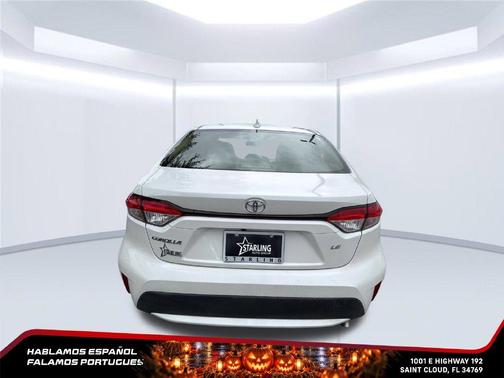 Blizzard Pearl 2021 Toyota Corolla LE