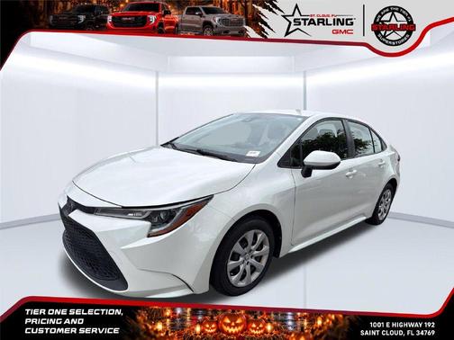 Blizzard Pearl 2021 Toyota Corolla LE