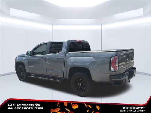 Satin Steel Metallic 2022 GMC Canyon Elevation